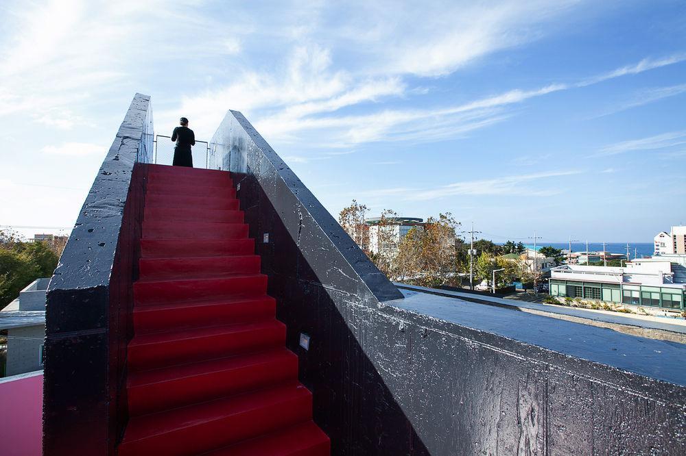 Mir Guesthouse Jeju Exteriör bild